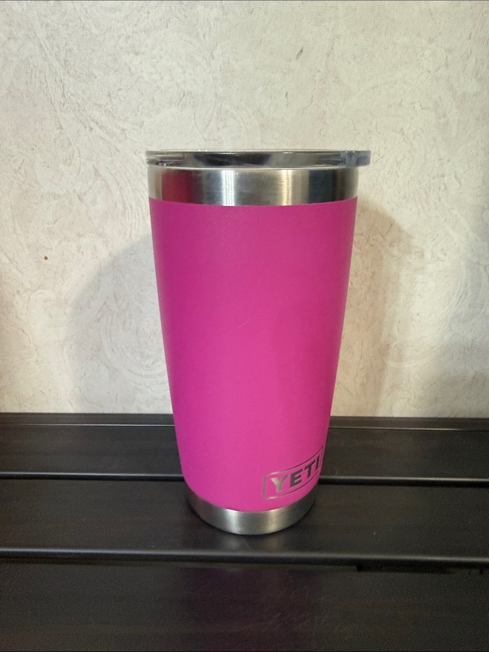 24oz Yeti Prickly Pear Pink Stainless Steel Insulated Tumbler